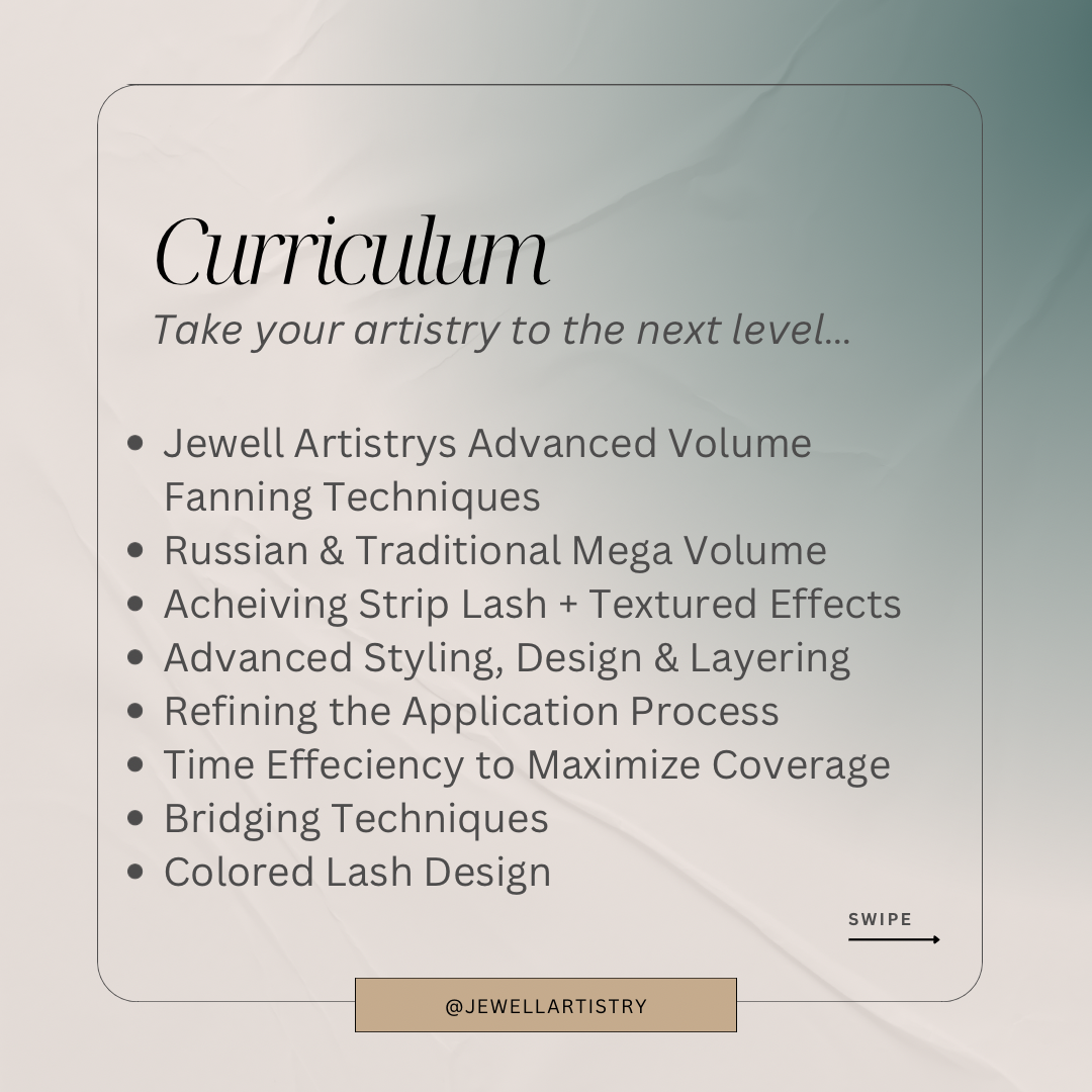 Jewell Artistry Luxurious Eyelash Extension Supplies